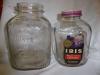 2 Vintage Coffee Jars one embossed and one with original label