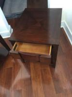 Coffee table with 2 end side tables